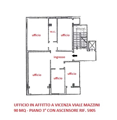  vicenza affitto quart: centro storico agenzia-vicenza-sas-di-marchetti-francesco-via-legione-antonini