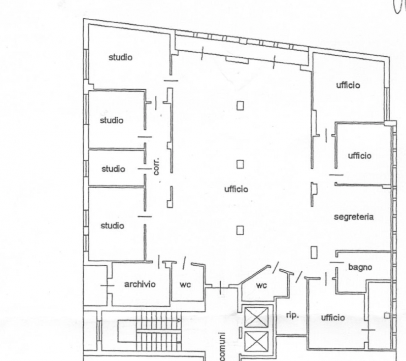Ufficio - Loc.Com. PADOVA affitto  Centro Storico via matteotti Agenzia Immobiliare San Fermo