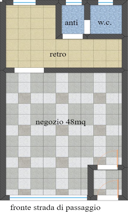 Negozio - Loc.Com. TREVISO affitto  Sant