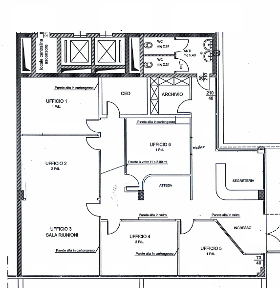  padova affitto quart: tribunale - nuovo padova-case-s.n.c.