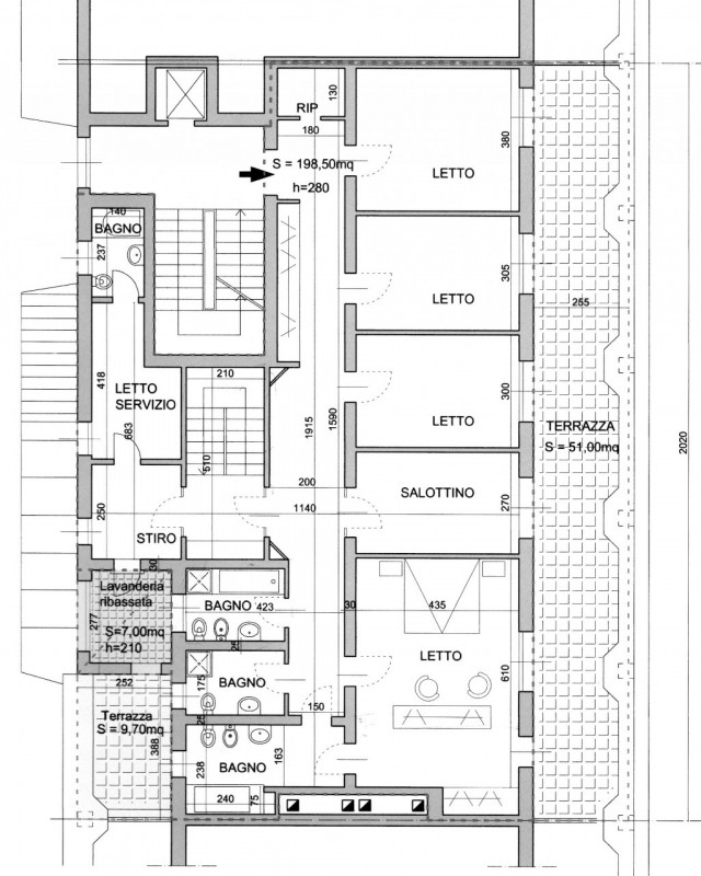 Attico PADOVA vendita  Centro Storico corso milano Maastricht Servizi Immobiliari