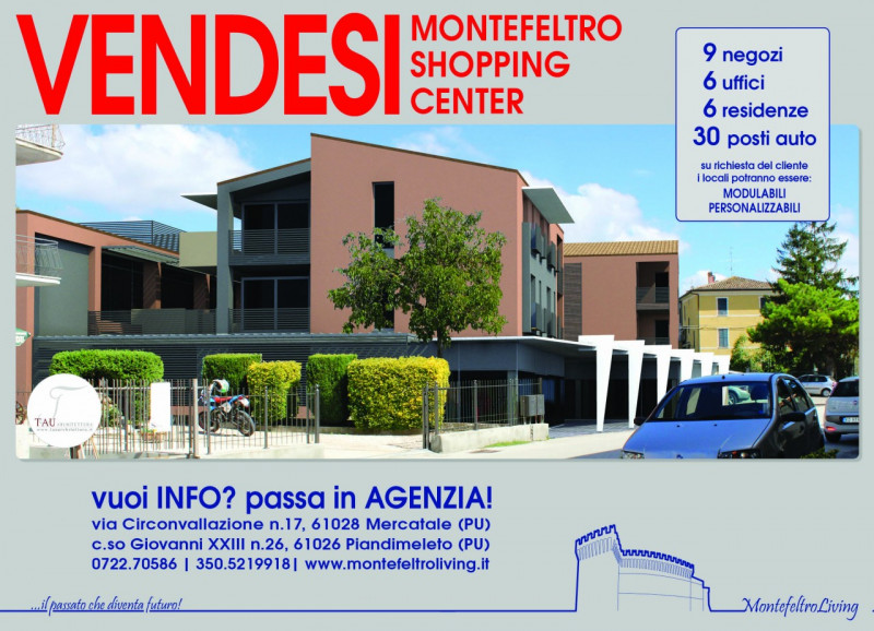 Vendita ufficio Via Nuova 109 zona Mercatale a Sassocorvaro (PU) 100 mq