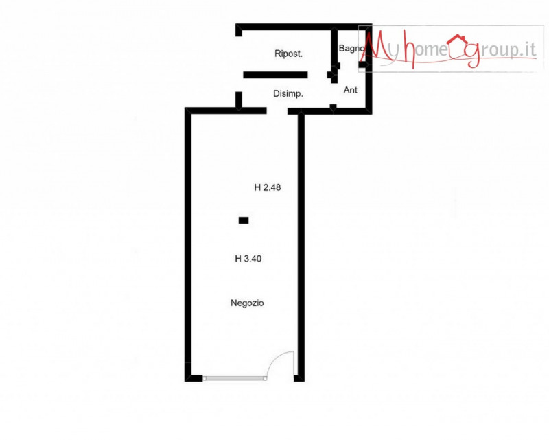 Negozio - Loc.Com. PADOVA affitto  Sacra Famiglia Via Bergamo MP sas