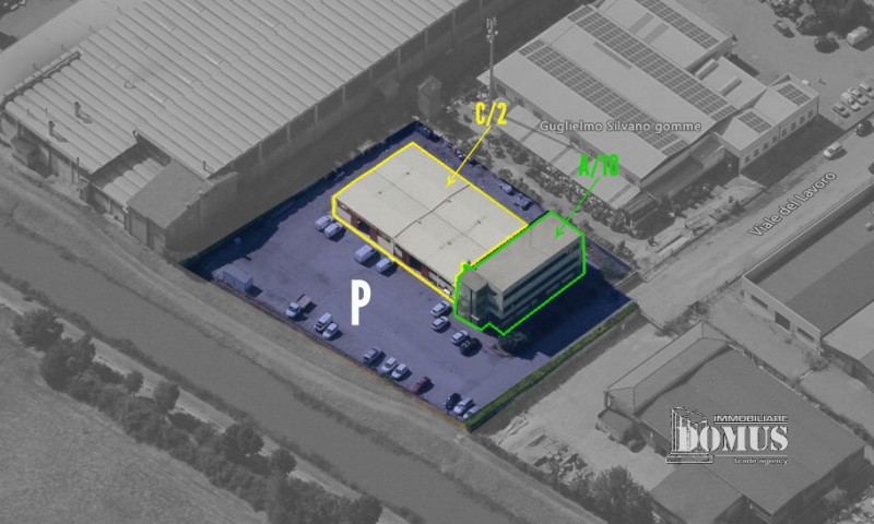 Capannone Commerciale ROVIGO vendita  Borsea viale Del Lavoro immobiliare DOMUS trade agency