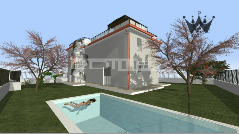 Vendita villa nuova costruzione Via Camillo Benso Conte Di Cavour zona Gradisca d'Isonzo - Centro a Gradisca D'isonzo (GO) 120 mq